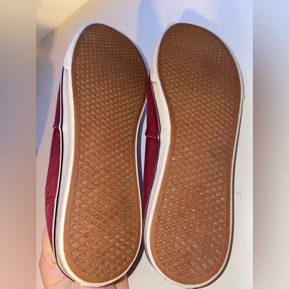 VANS BURGUNDY AUTHENTIC SHOES - UNISEX SKATER (MENS 7.5 / WOMENS 9) - Picture 7 of 7